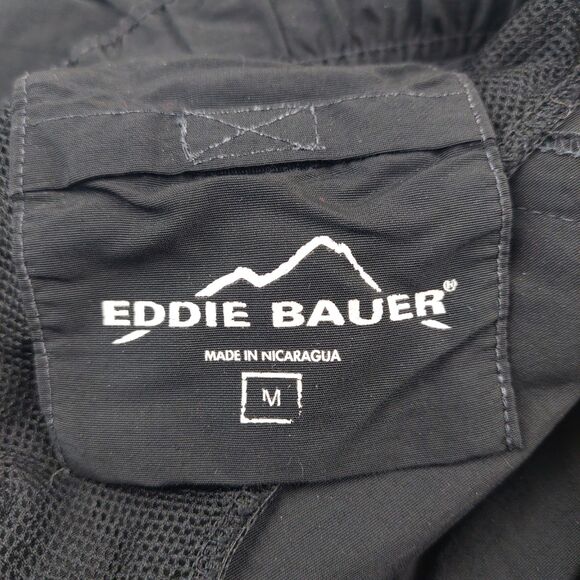 Eddie Bauer Swim Trunks Shorts Mens Medium 32 Waist Black Hiking Quick Dry Beach - Picture 3 of 8